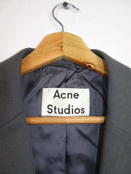 Dark grey Acne Studios blazer