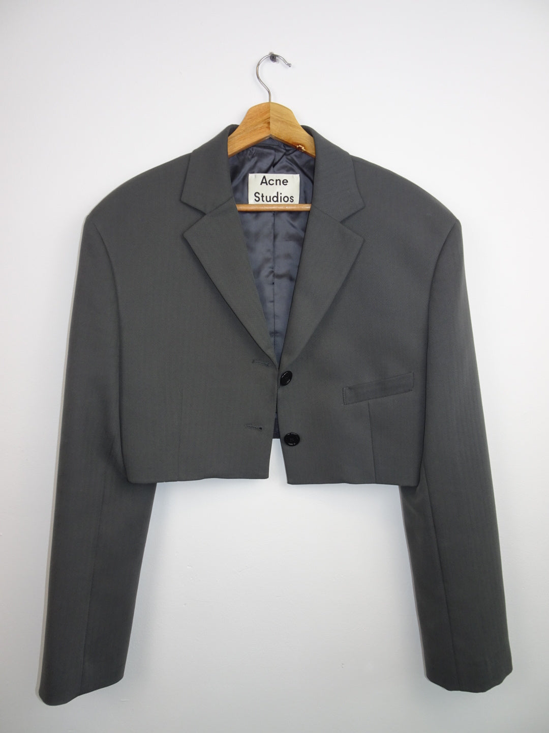 Dark grey Acne Studios blazer