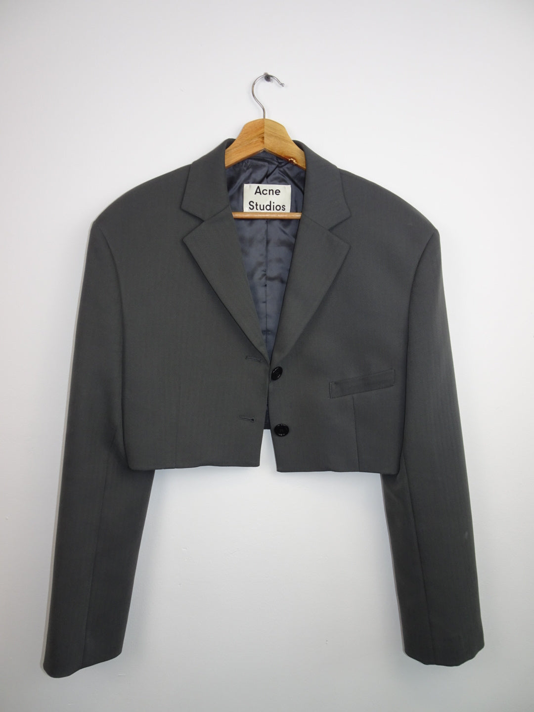 Dark grey Acne Studios blazer