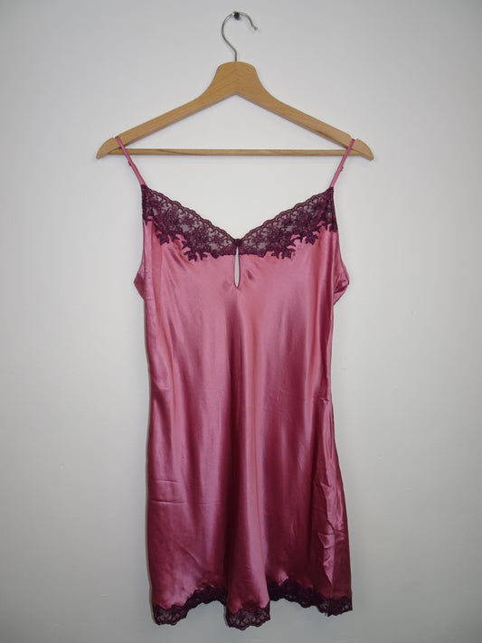 Pink Victoria's Secret slip dress